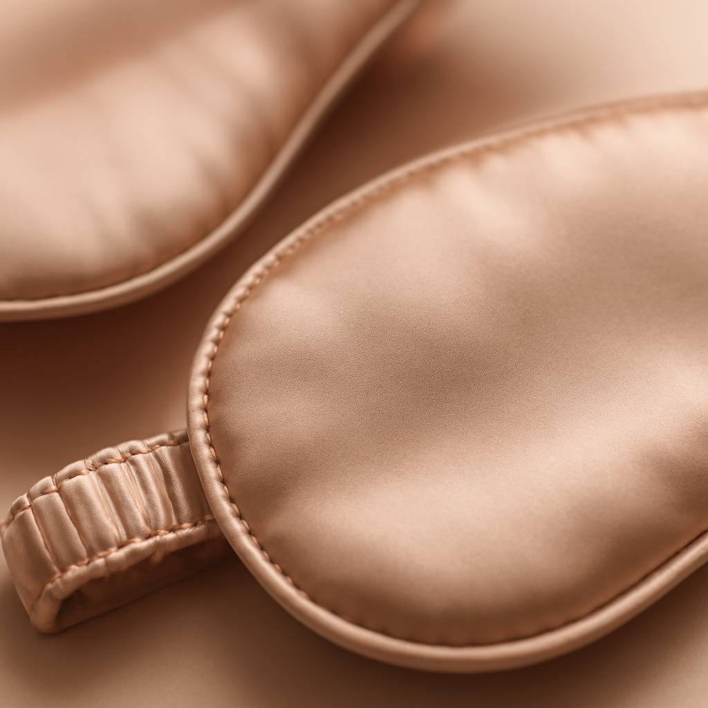 Blush Silk Eye Mask Set 2-Pack – Ultimate Comfort - Image 3