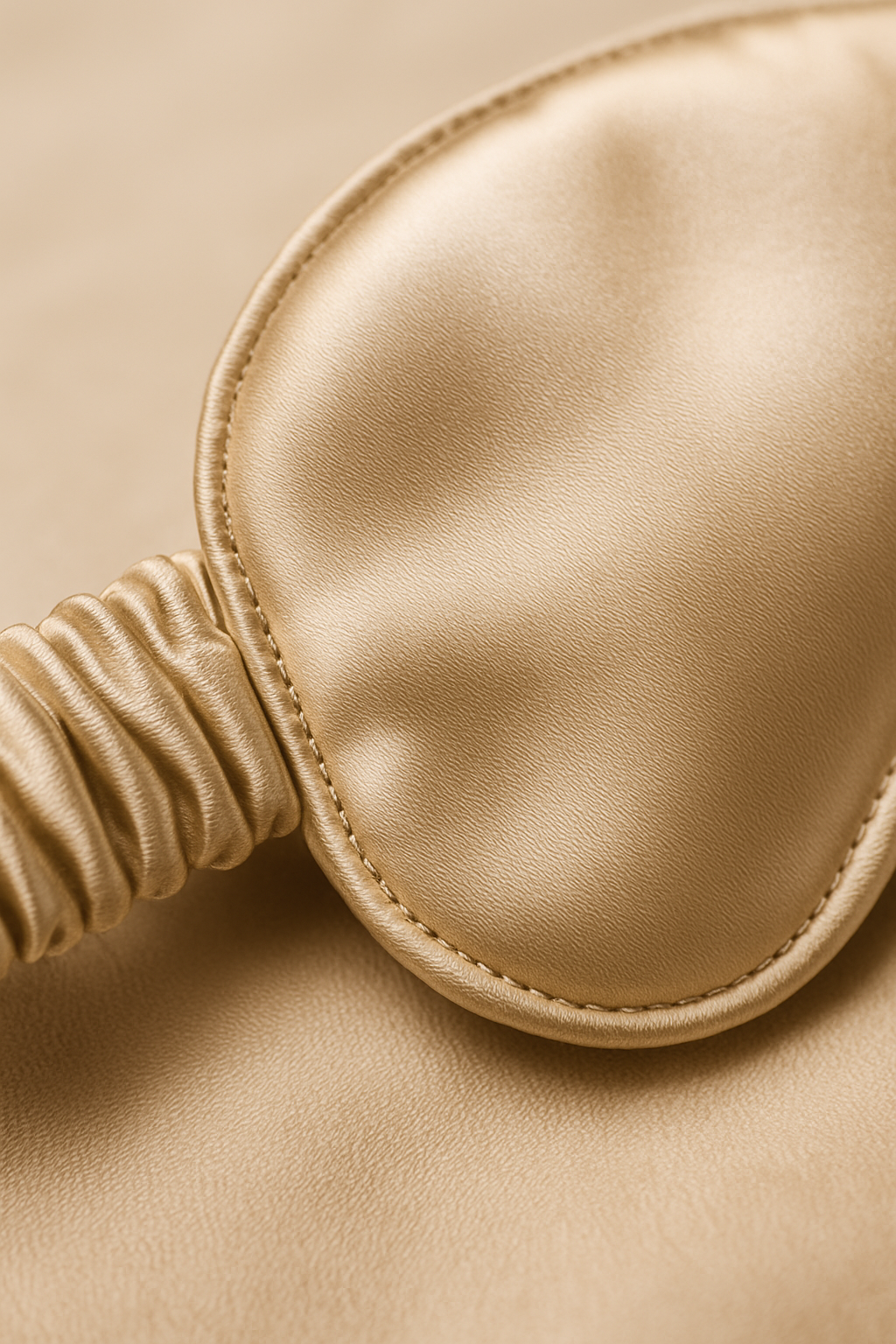 Champagne Silk Eye Mask – Relax and Unwind - Image 3