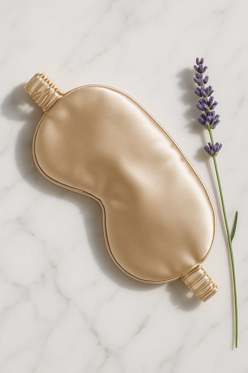 Champagne Silk Eye Mask – Relax and Unwind