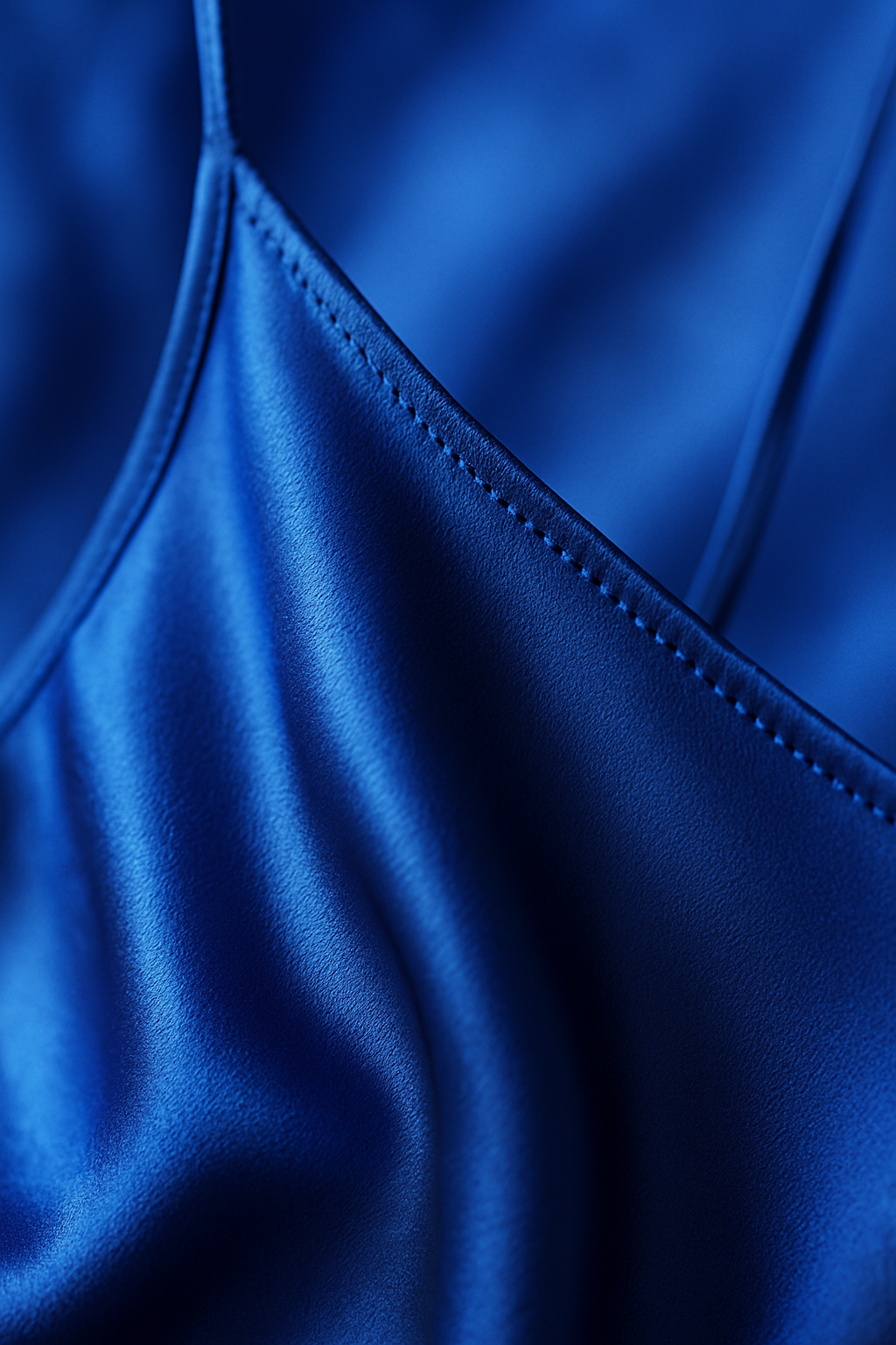 Cobalt Blue Silk Dress – Bold & Beautiful - Image 3