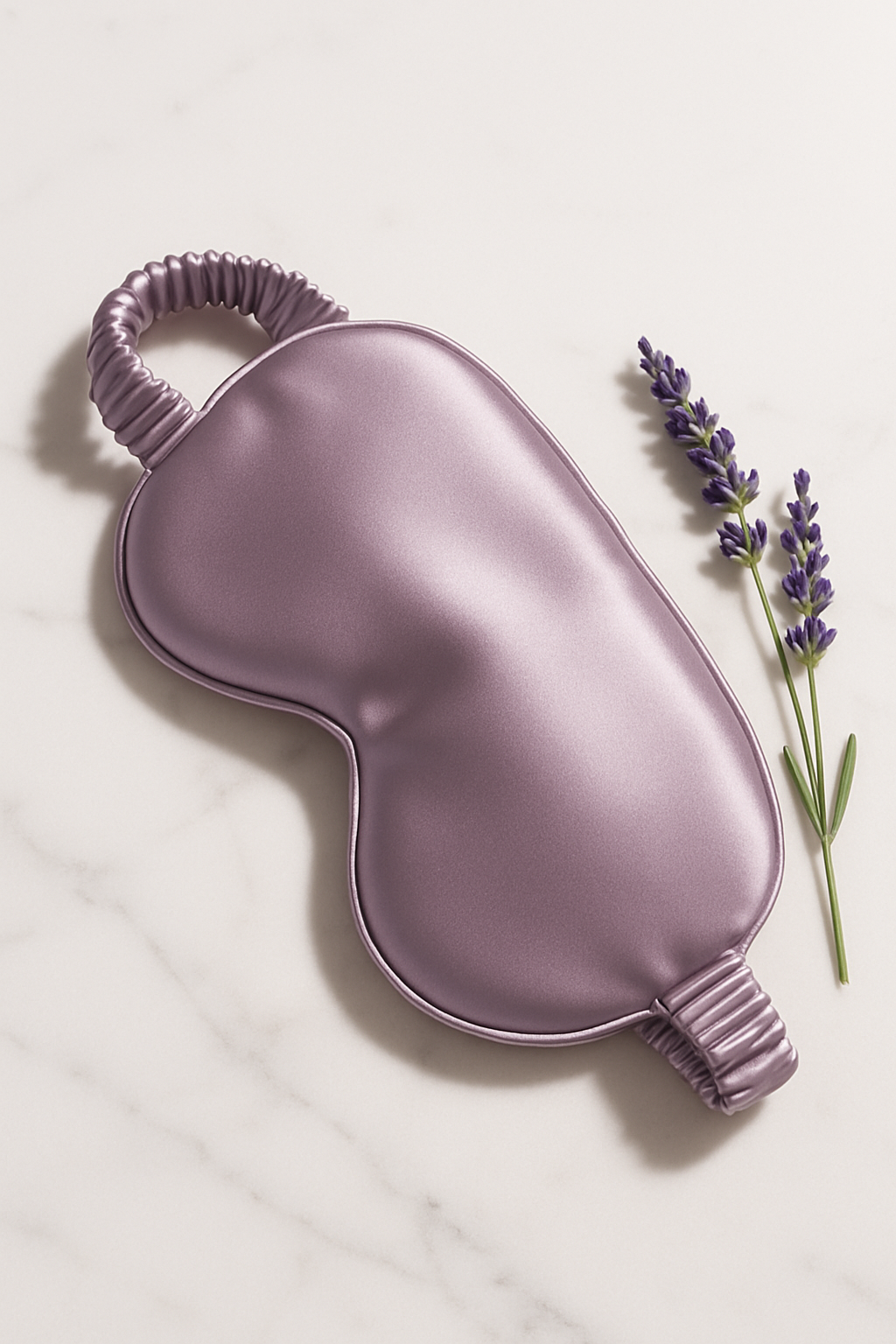 Lavender Silk Sleep Mask – Peaceful Nights - Image 2