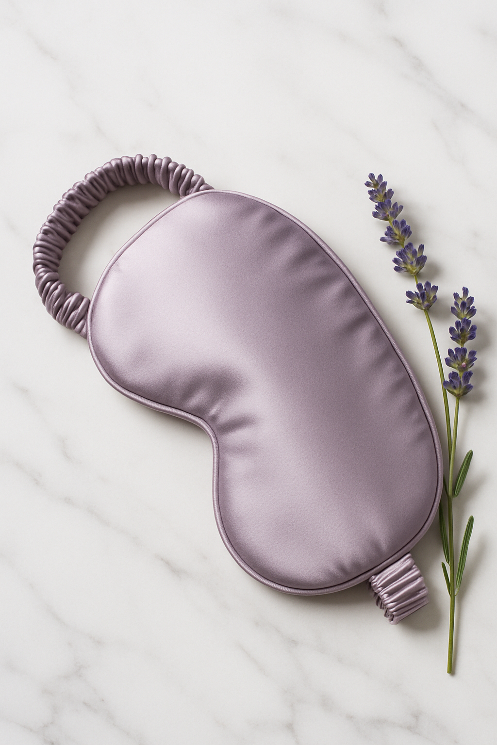 Lavender Silk Sleep Mask – Peaceful Nights - Image 4