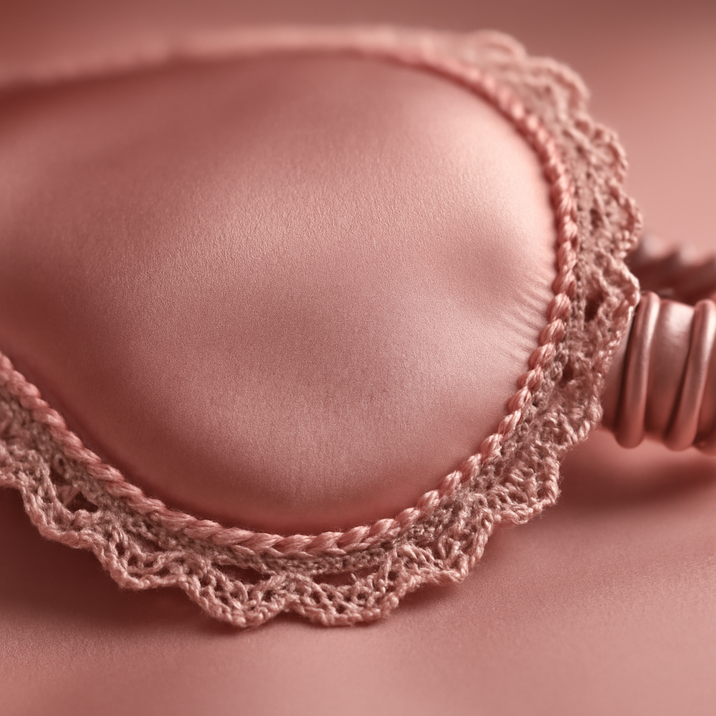 Rose Lace-Edge Silk Eye Mask | Serica House - Image 3